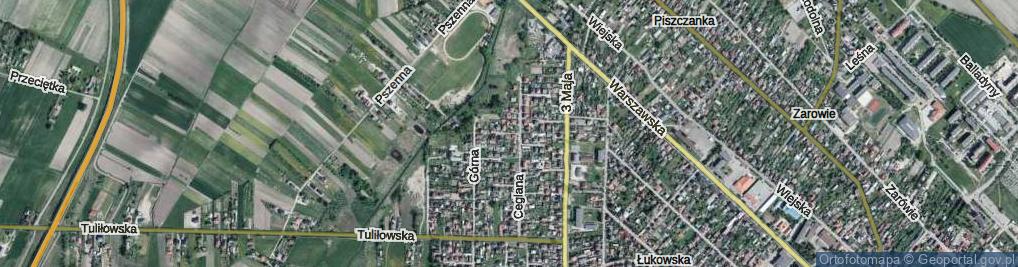 Zdjęcie satelitarne Miodowa ul.